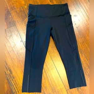 Lululemon Fast and Free Cropped Size 6